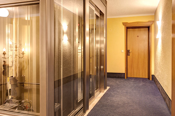Aufzug im Hotel